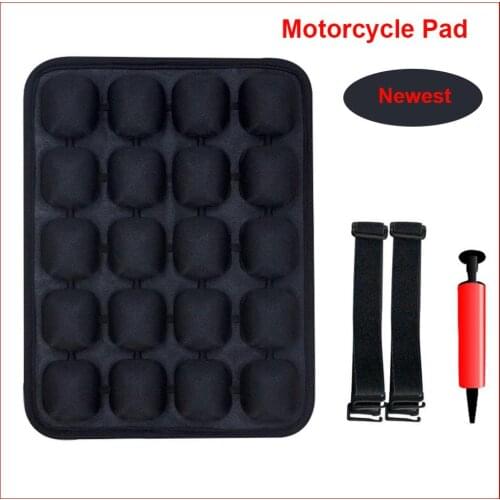 Motorcycle Pad Shockproof Comfortable Breathable Passenger Air Seat Cushion Universal Moto Inflatable Cover Mat Accessories 2020