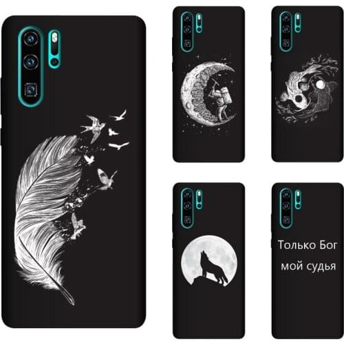 Soft Silicone TPU 6.47 inches For Huawei P30 Pro Case Cover Painting Matte Phone Cases For Huawei P30 Pro VOG-L29 Funda