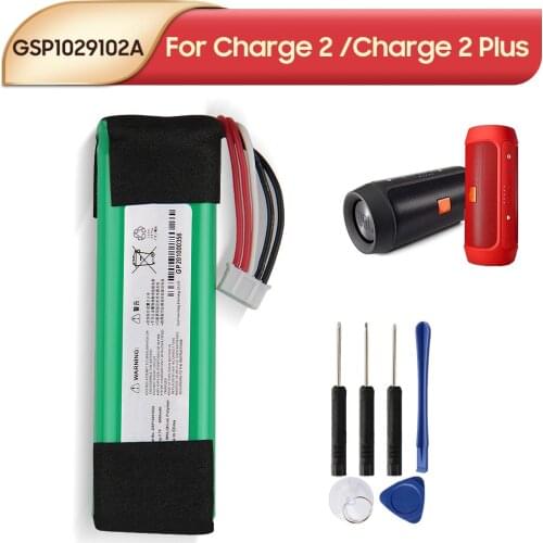 Original Replacement Battery GSP1029102A For JBL Charge2 plus Charge2+ Charge 2 plus Bluetooth Speaker Batteries 6000mah