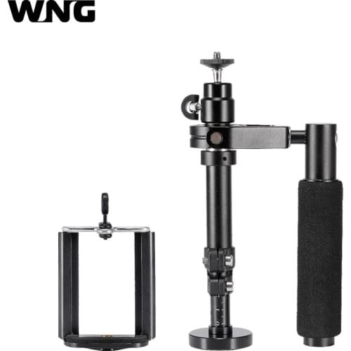 Mini Aluminum alloy Handheld Stabilizer for Smartphone GoPro Hero 5 4 3 2 1+Bag