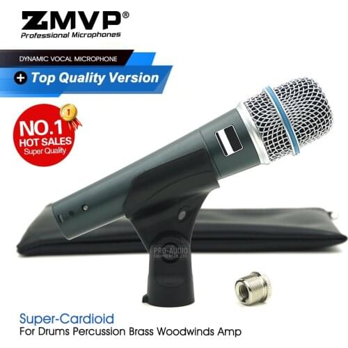 Grade A Quality BETA57A Professional Performance Dynamic Wired Microphone BETA Handheld 57A Mic For Karaoke Live Vocals Stage