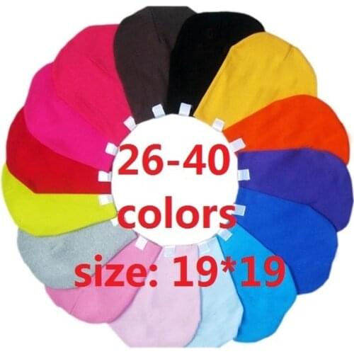 10piece/lot many colors available cotton baby hat cap boys girls kids beanie Skull Caps Infant gift