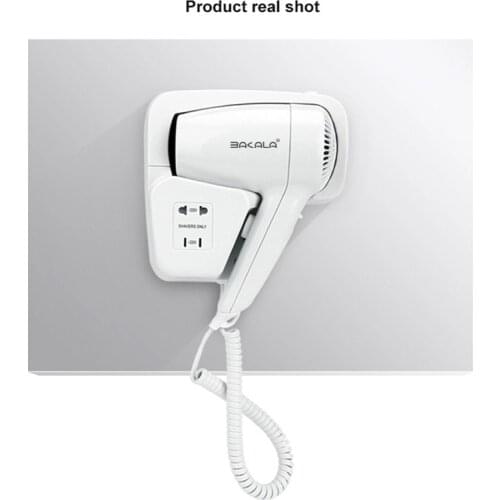 Hotel bathroom home bathroom hair dryer dry skin hanging wall hanging hair dryer for 220v