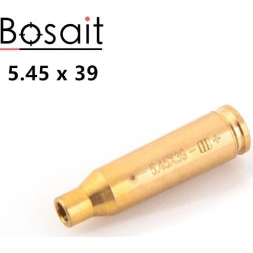 Bosait 5.45 x 39 Gun Rifle Sight Laser Bore Sight 5.45 Caliber Boresighter Collimator Gun Laser Pointer Aiming