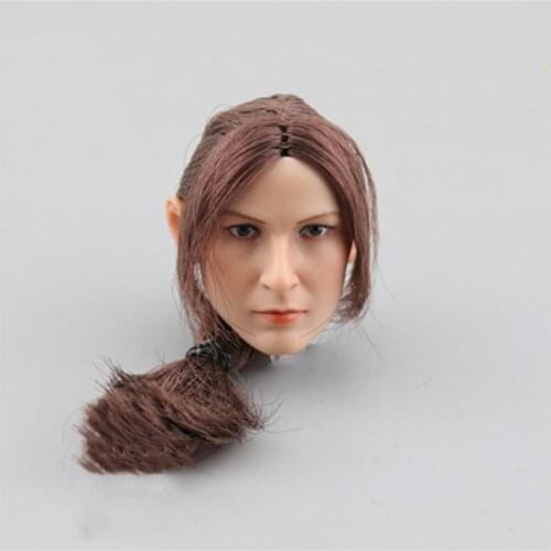 1/6 scale Soviet female medical soldier head sculpture model for 12 inch action figure body