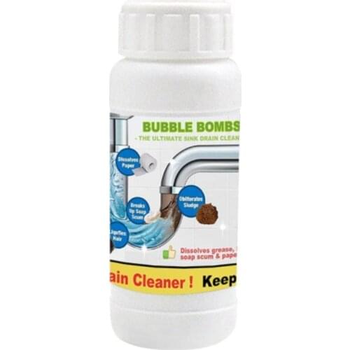 Powerful Sink Drain Cleaner Pipe Dredging Agent Quick Remover Pipe Kitchen Cleaning Acting Declogged Clog Toilet A9U9
