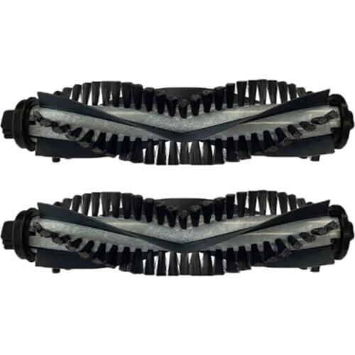 2Pcs Main Brushes Roller Brush for MOOSOO MT720 MT710 MT501 Sweeper Vacuum Cleaner Parts Accessories