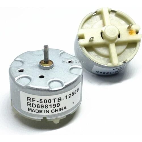 Surrogate) RF-500TB-12560 14415 18280 3V 5V 6V 12V 6-24V used for Alarm lamp etc. DC gear motor 500TB 12560