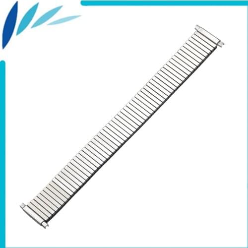 Stainless Steel Watch Band 18mm 20mm 22mm for MK Elastic Strap Wrist Expansion Loop Belt Bracelet Silver Men Women