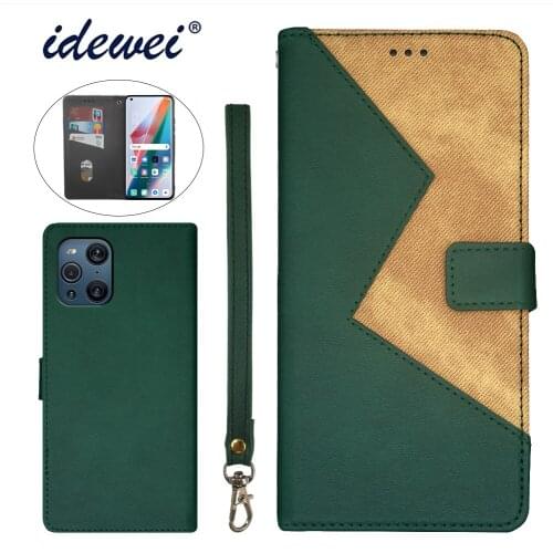 Applicable to OPPO Find X3 mobile phone case fold bracket function protection leather case phone case funda capa co