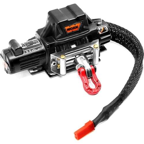 Stable and Reliable Electric Winch & Controller for 1/10 SCX10 90046 D90 Trx-4 REDCAT RC Car Accessories
