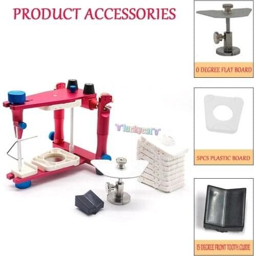 Dental Functional Zinc Alloy Articulator Model Accurate Scale Plaster Model Work Dentist Equipment