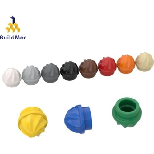 BuildMOC Compatible Assembles Particles 15470 1x1 ice cream Building Blocks Parts DIY LOGO Education