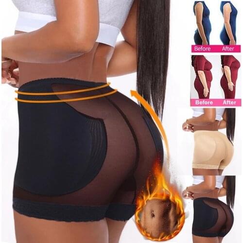 Hip Enhancer Butt Lifter Push Up Panties Women Body Shapers Control Panties Women Shapewear Sexy Mesh Breathable Lift