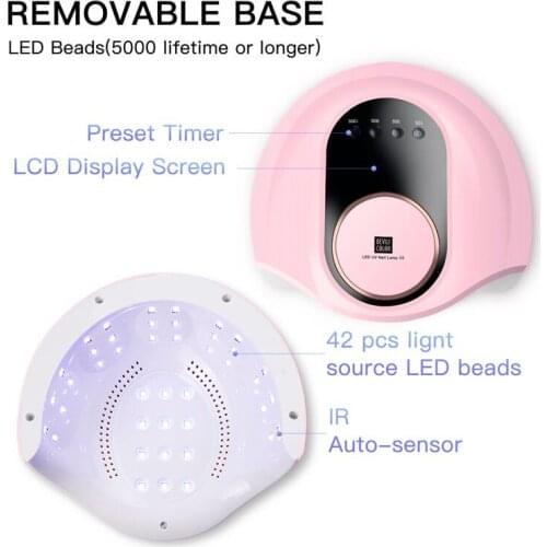 84W UV Lamp Led Nail Dryer With Sensor LCD Display 10/30/60 Timer For All Gels Polish Professional Manicure Nail lamp