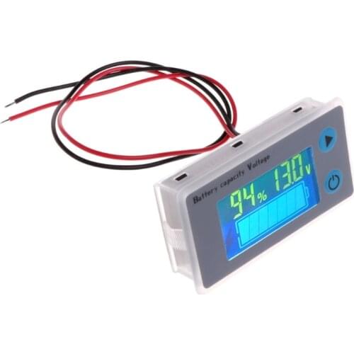 10-100V Universal Battery Capacity Voltmeter Tester LCD Car Lead-acid Indicator for car accessories