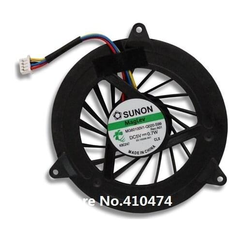 SSEA New Laptop CPU Cooling Fan for Dell Studio 1735 1736 1737 CPU Fan P/N: DFS601605MB0T R512D