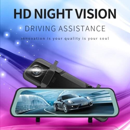 Dual recording driving recorder 1080P\720P high resolution, high capacity, clear lens, including recording, large storage space