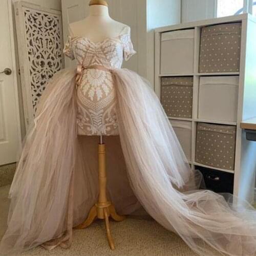 Tulle Skirt Custom Long Tiered Tulle Skirts Floor Length Satin Belt Detachable Overskirt Wedding Skirts for Woman Formal Evening