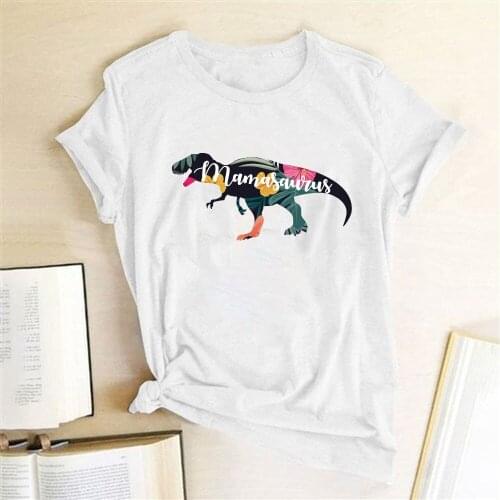 2021 Mama Mom Print Tshirt Women O-Neck Loose Tops Mother Clothing Summer Casual Femme Tees Shirt Femme Camisetas De Mujer