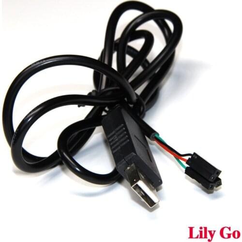 1pcs PL2303HX Download line nine brush line USB to TTL RS232 module Upgrade USB to serial module