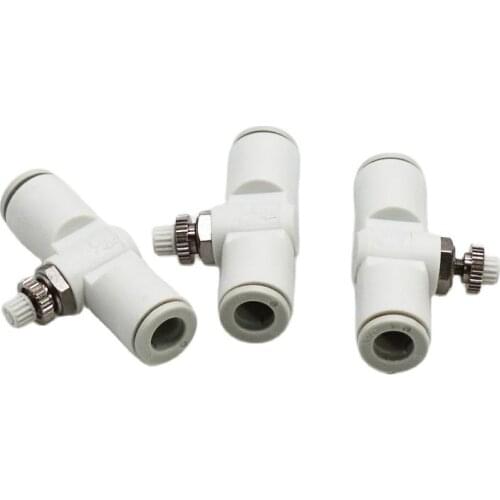 10 pieces/package Fine pipe throttle valve AS1001F/2001F/2051F/3001F-04/06/08/10/12