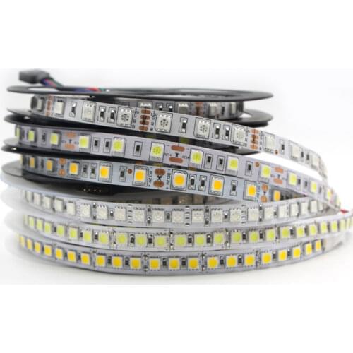 DC12V 5050 5054 LED Strip SMD RGB Warm White Blue LED Strip Light Waterproof Led Tape flexible Strip Light 60Leds/m 120Leds/m