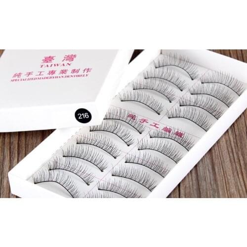 216# Natural Crisscross DIY false eyelashes eyewinker as handmade fake eyelashes artificial eyelashes for personal makeup mate