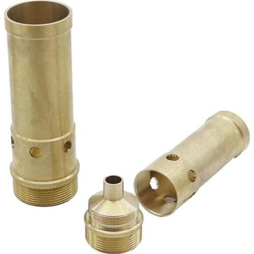 3/4" ,1",1.5",2" Female Thread Brass Spring Air-bubbled Bubbling Foam Fountain Nozzle Yongquan Bubbled Garden Landscape Fountain