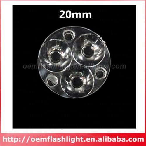 3-in-1 20.1mm (Dia.) x 8.2mm (H) Triple Optical Lens (1 pc)