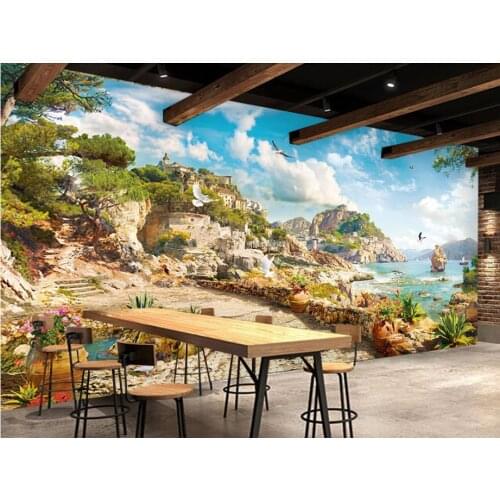 Photo 3d wallpaper European landscape background wall bedroom living room customize photo wallpapers 3d