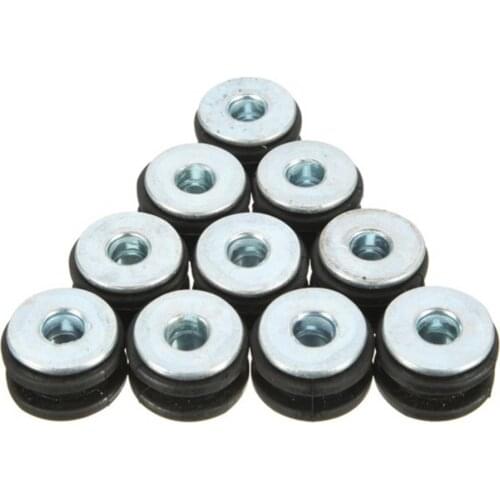 45% Hot Sales!! 10Pcs Motorcycle Rubber Fairing Cowling Grommet Bushing Bolts Gasket Accessories