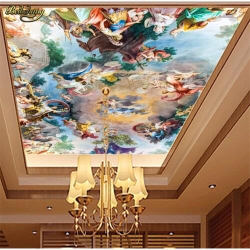 Beibehang Custom European oil painting wall paper Custom Mural Photo Wallpaper Wall Covering Living Room Bedroom Wall Papers