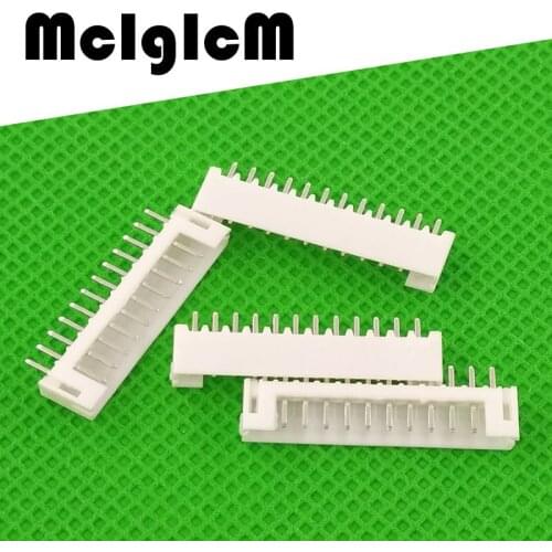 MCIGICM 1000pcs male material PH2.0 2mm 12 pin Connectors Leads pin Header PH-12A straight 2.0mm pins Free shipping