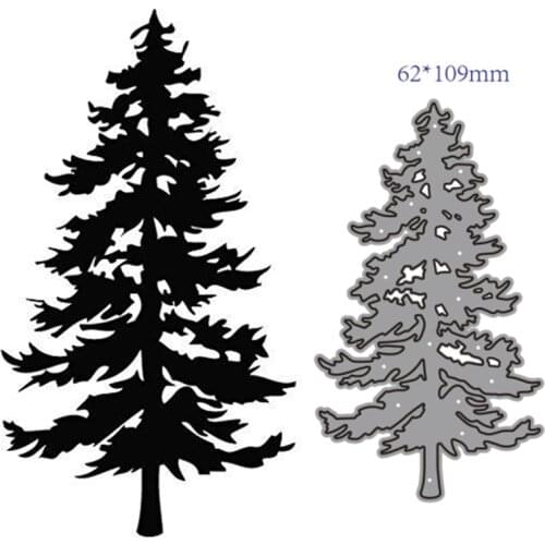 Metal Cutting Dies Cut Mold tree Decoration Scrapbook Paper Craft Knife Mould Blade Punch Stencils