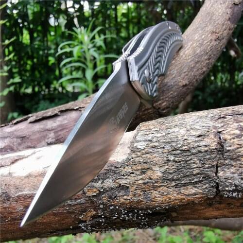 57HRC Multi-function Folding Knife Tactical Knives Blade - Good for Hunting Camping Survival Outdoor and Everyday Carry