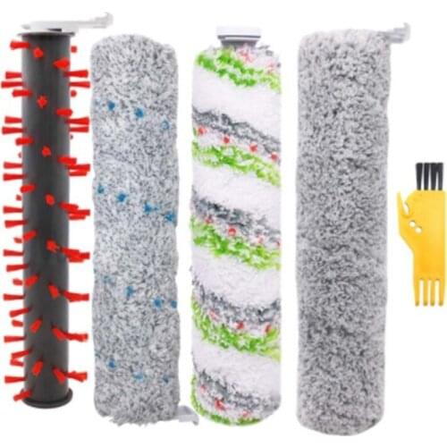 Roller Brush Filter Set for Bissell Crosswave Cordless Max Series 2554A 2554 2590 2593 2596 Wet Dry Vacuum Cleaner Parts