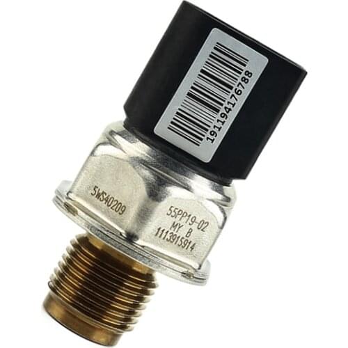 New Conmon Rail Pressure Sensor 5WS40209 55PP19-02 For LAND RANGE ROVER DISCOVERY LR3 LR4 2.7 Diesel
