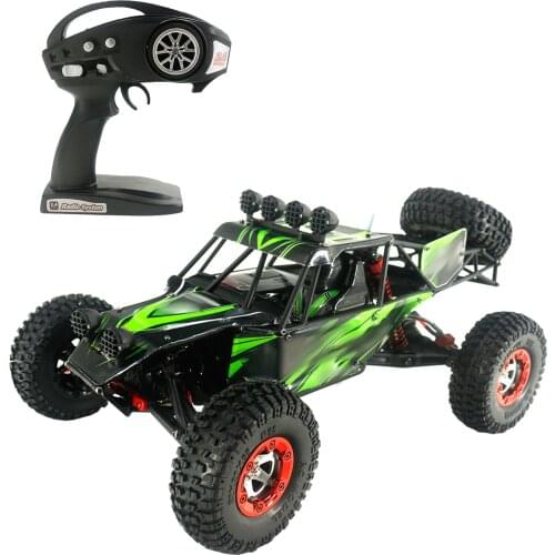 RC Off-road Car 1:12 2.4G RC Car 35km/h High Speed Car 4WD RTR with Brushless Motor 2 Battery VS Wltoys 144001 12428