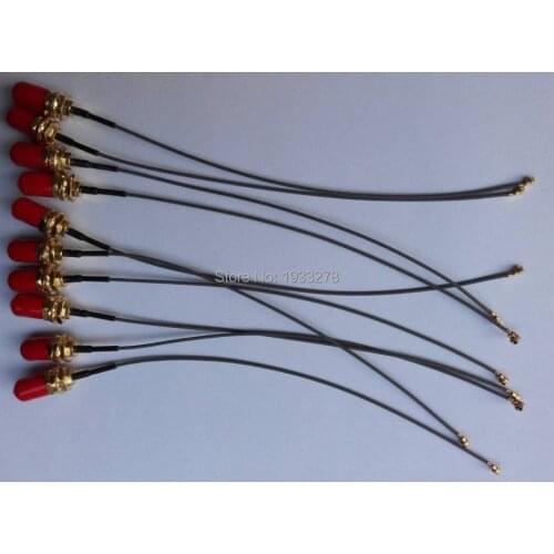 Sma cable sim900a , sim908 , sim900 module (10pieces/lot) Mini PCI U.FL to SMA Antenna WiFi Pigtail Cable IPX to SMA