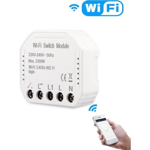 Tuya Wifi Smart Light Switch Diy Breaker Module Remote Control Works with Alexa Echo Google Home