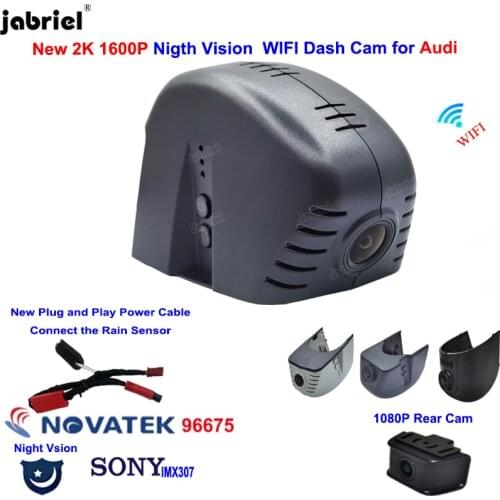 2K Dash Cam 1600P New Car DVR Recorder for Audi a1 a3 a4 a5 a6 a7 a8 q3 q5 q7 rs3 rs4 rs5 rs7 tt b5 b6 b7 b8 b9 8v c5 c6 c7 8p