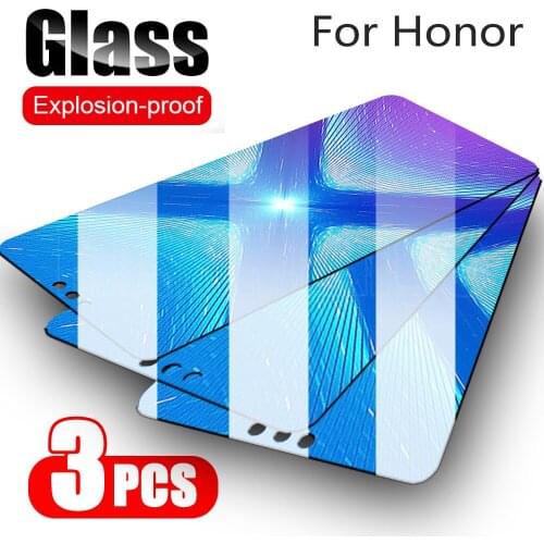 3 PCS Screen Protector for Huawei Honor 8x Honor 8 x Honor8x Tempered Glass for Huawei Honor 8c 8a 8s 8 c s a Glass Film 9H HD