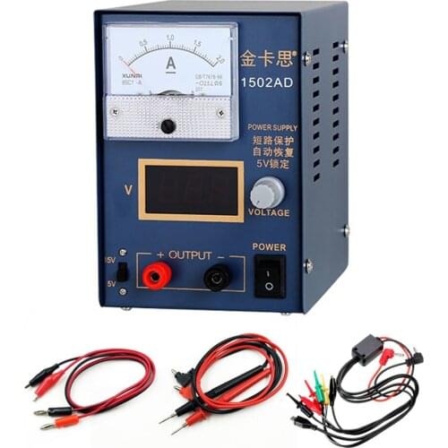15V 2A Phone Repair Power Supply Mini Adjustable DC Power Supply Station Tester Phone Testing Power Switching Power Supply
