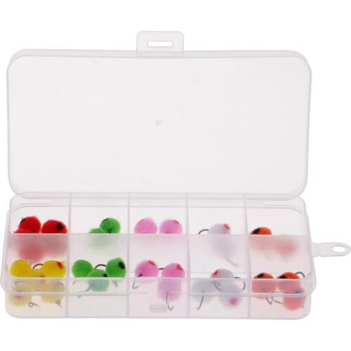 36 Pack Dry Fly, Nymph Fly Lure Assotment for Trout Fly Fishing Egg Fly Glo Bug