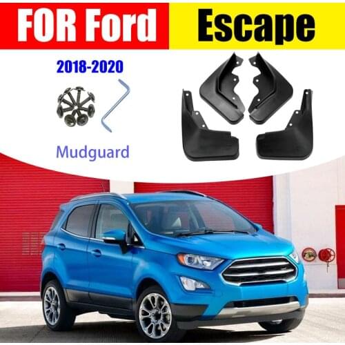 Ste/4pcs FOR Ford Escape Mud flap Guard Fenders splash Mudguards Escape Fender Mudflaps Mudguard Car accessories auto styline