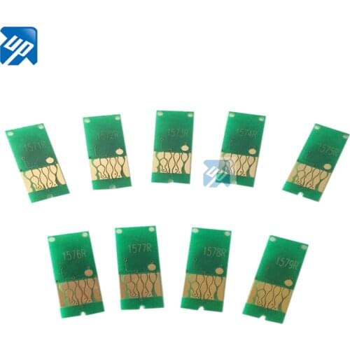 9PCS For EPSON R3000 refillable ink cartridge CISS CIS auto reset chip 157 1571 1572 1573 ARC chip