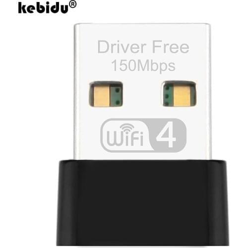 Free Driver Mini USB WiFi Adapter 150Mbps Wi-Fi Wireless Adapter For PC USB Ethernet 2.4G Network adapter Antenna Wi Fi Receiver