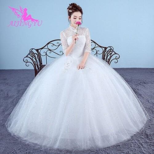 AIJINGYU wedding dresses bride formal dress gown mother WK325