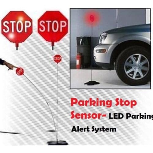 Garage Parking Sensor LED Stop Sign Garage Parking Light Assistant System Flashing Led Light Parking Stop Sign Drop shipping